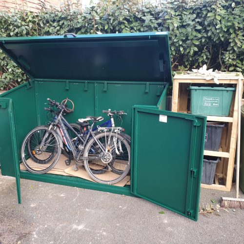 Bike and Garden Storage Build and Installation