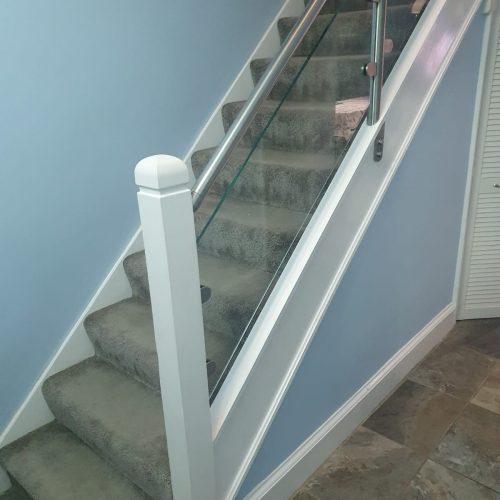 Staircase Bannister Renovation – After